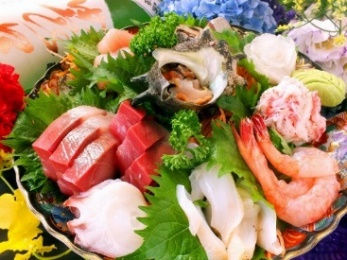 Assorted sashimi for 2 servings
